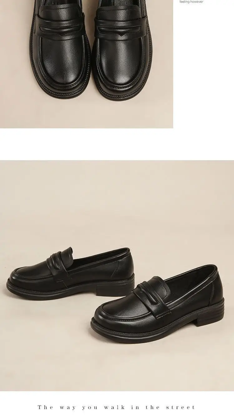 Black British Style Women's Flat Loafers 2025 — feature 16