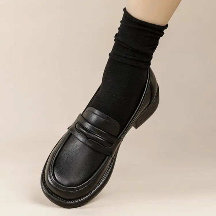 Black British Style Women's Flat Loafers 2025 — feature 3