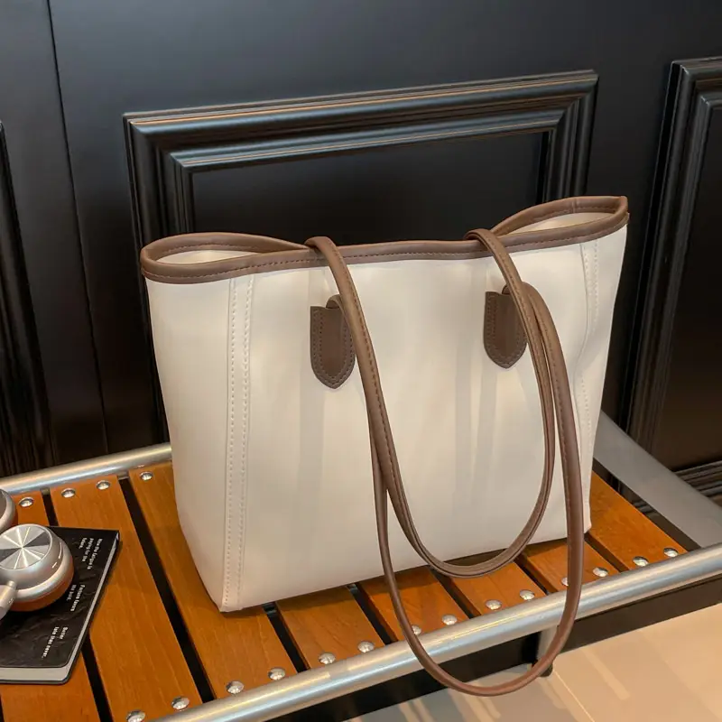 Retro Large Capacity Korean Style Tote Bag for Women - Image 7