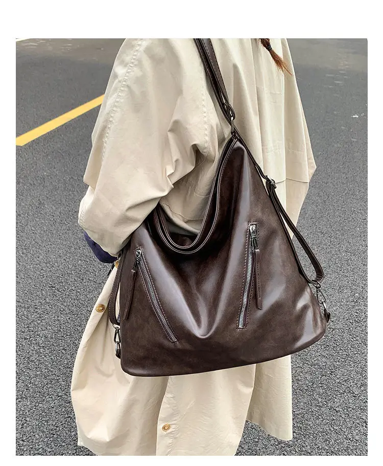 Brown Leather Shoulder Bag for Women 2025 — feature 16