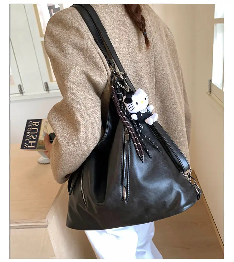 Brown Leather Shoulder Bag for Women 2025 — feature 21