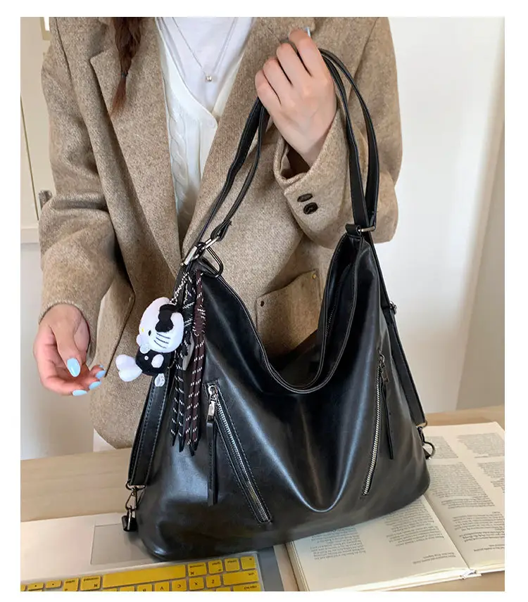 Brown Leather Shoulder Bag for Women 2025 — feature 22