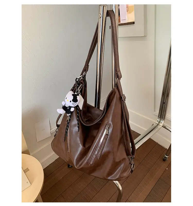 Brown Leather Shoulder Bag for Women 2025 — feature 25