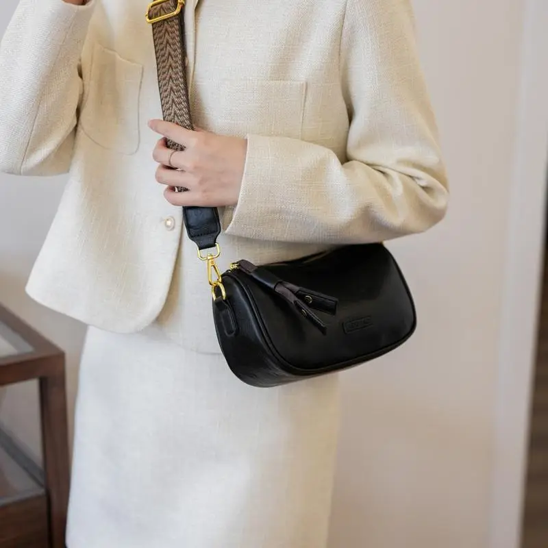 Brown Leather Shoulder Bag for Women — feature 16