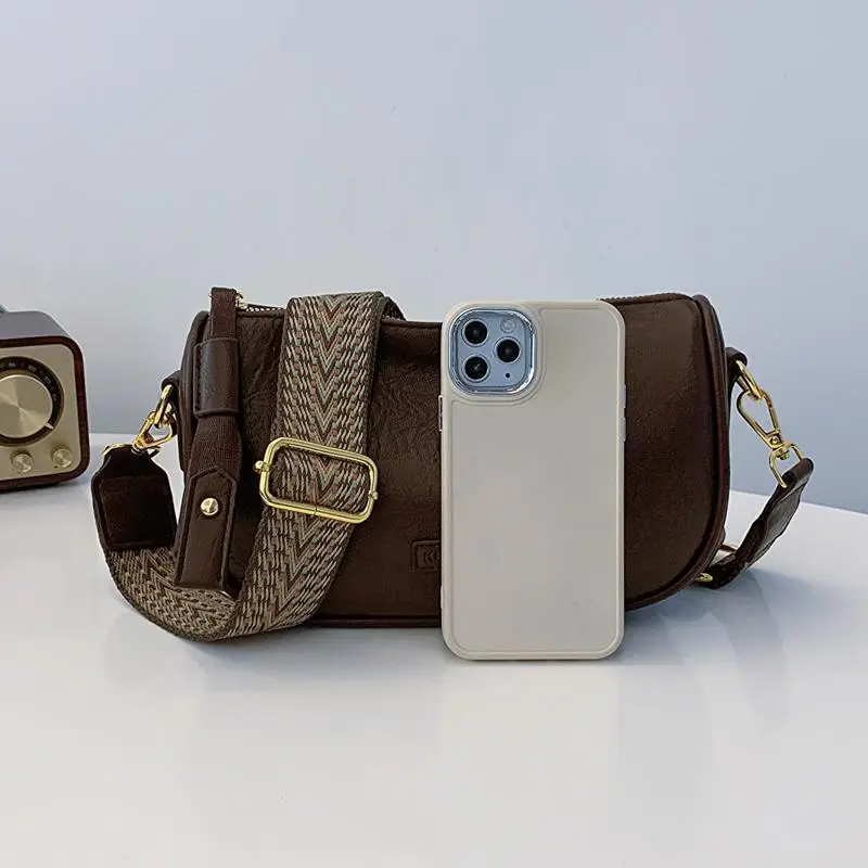 Brown Leather Shoulder Bag for Women — feature 23