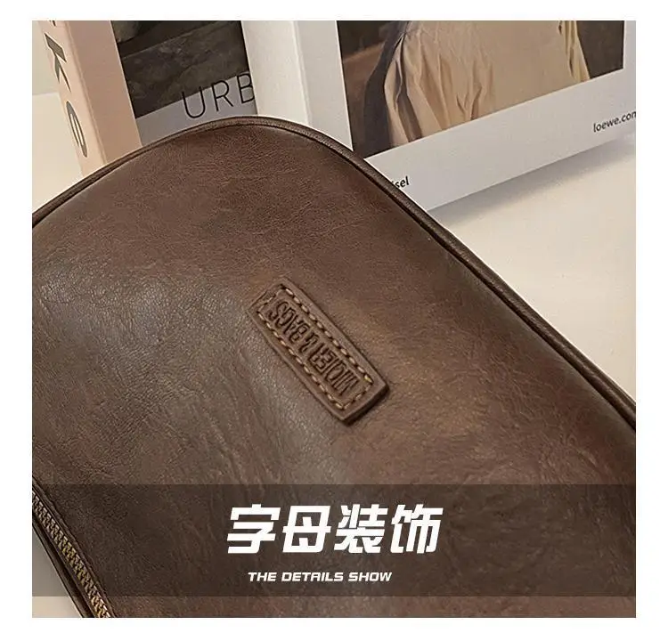 Brown Leather Shoulder Bag for Women — feature 6