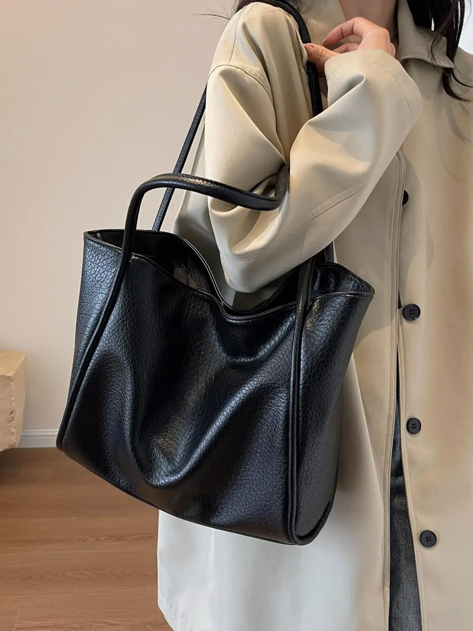 Black Crossbody Shoulder Bag for Women 2025 - Image 9