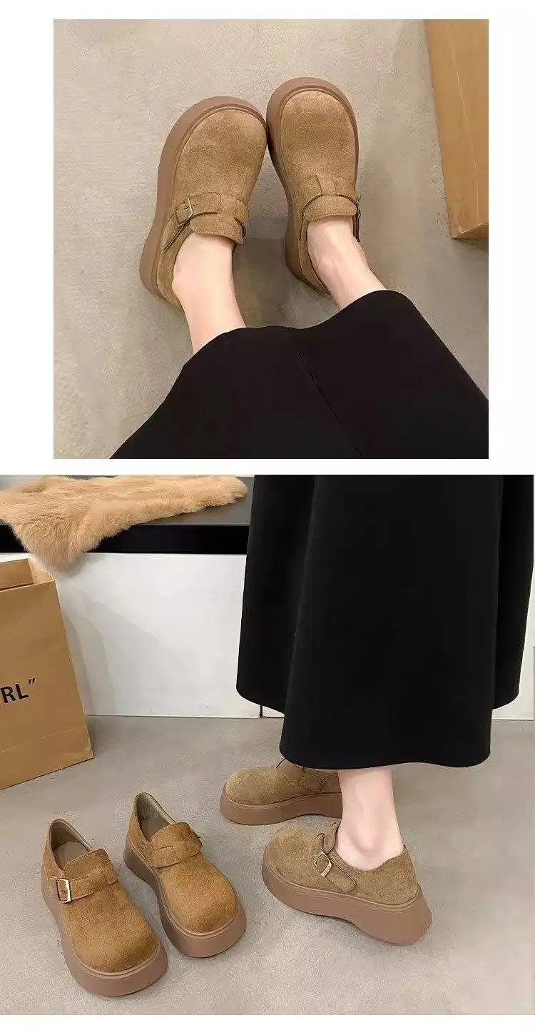 Women Thick Slip-On Birkenstock Shoes Brown 2025 — feature 13