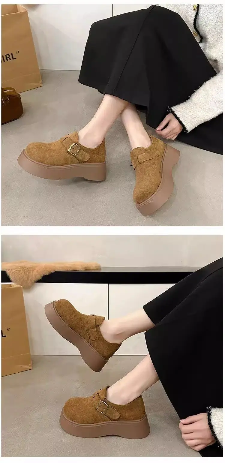 Women Thick Slip-On Birkenstock Shoes Brown 2025 — feature 15