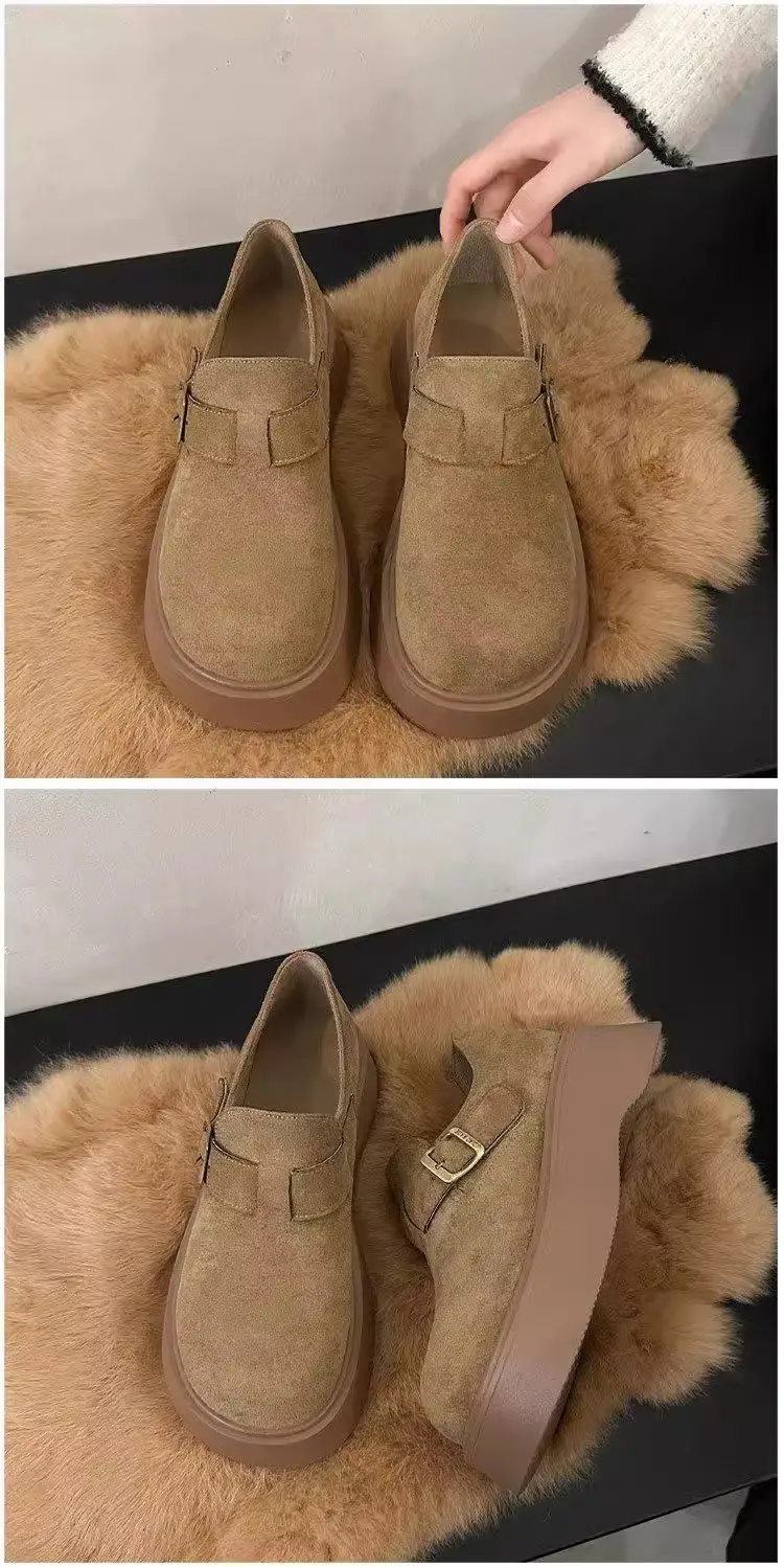 Women Thick Slip-On Birkenstock Shoes Brown 2025 — feature 16