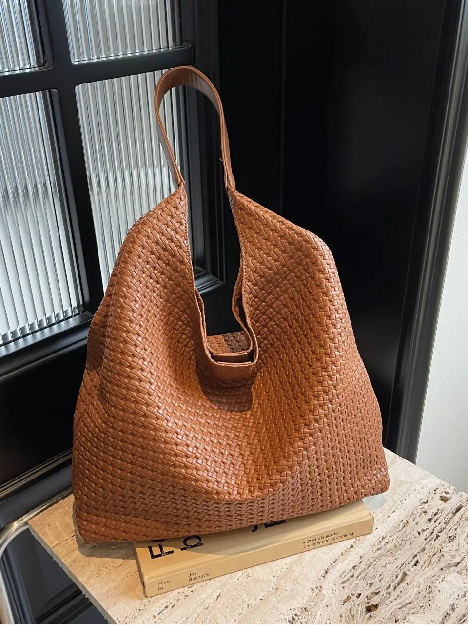 Cross-Border Woven Shoulder Bag Large Capacity 2026 - Image 4