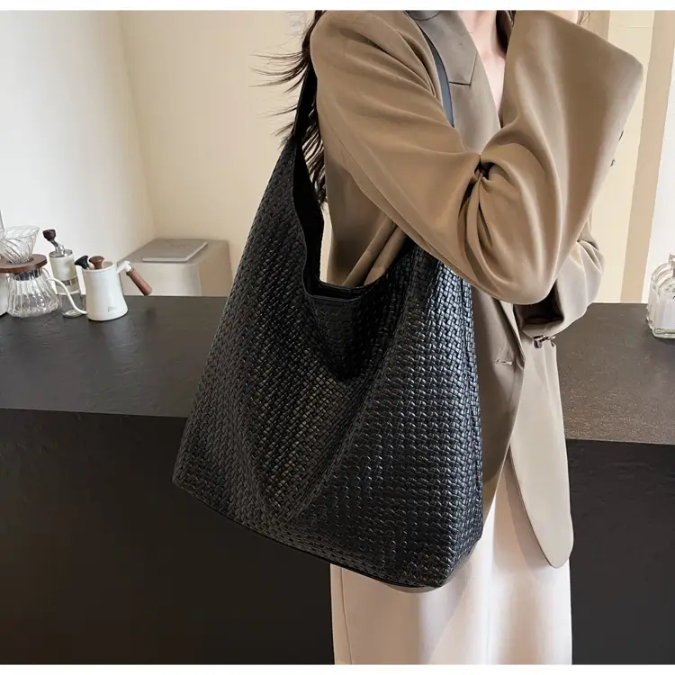 Cross-Border Woven Shoulder Bag Large Capacity 2026 — feature 17