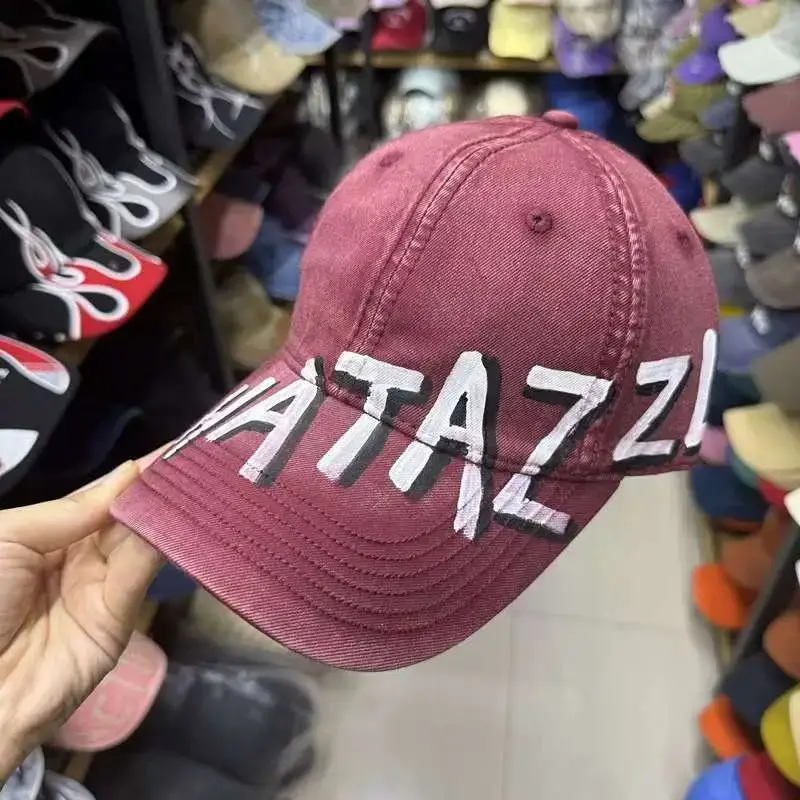 Black Hata Zeta Wide Bristle Baseball Cap Women Spring Autumn — feature 8