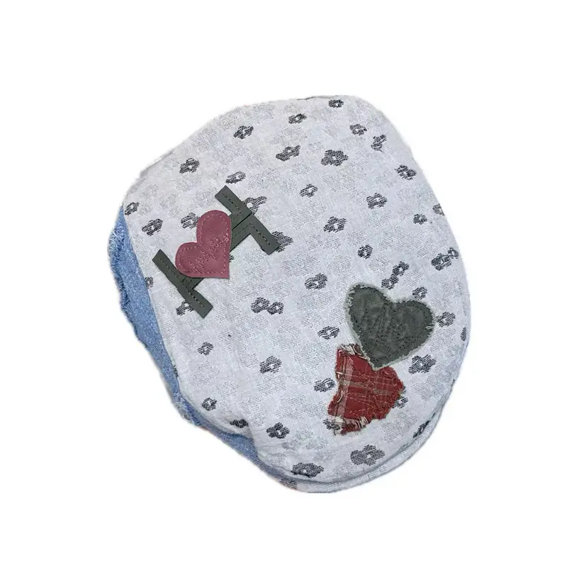 New Spring Heart Patch Hat for Women