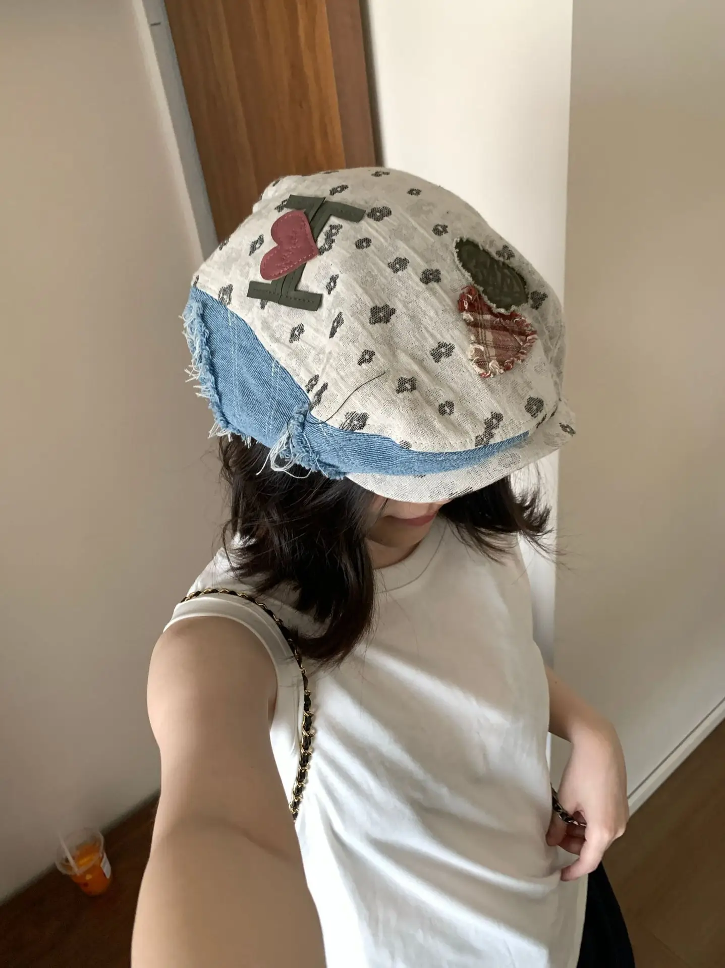 New Spring Heart Patch Hat for Women — feature 12