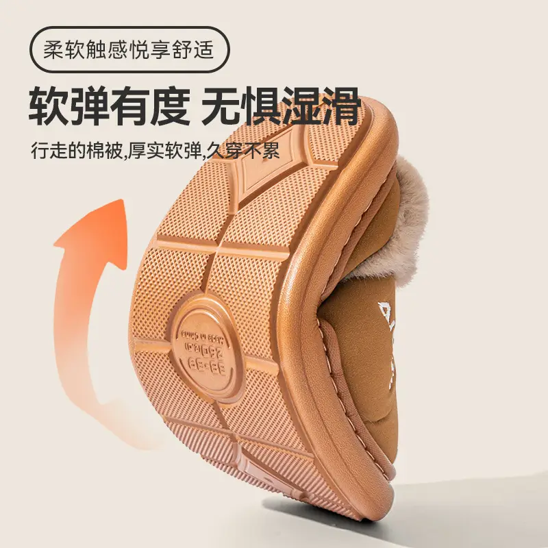 Women's Cotton Warm Slippers Autumn Winter 2025