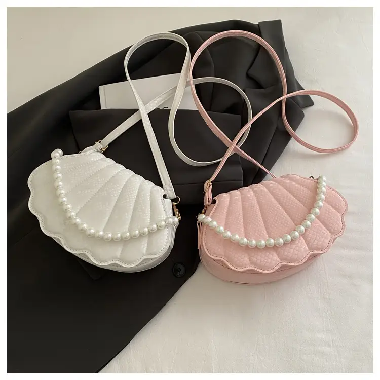 Pearl Chain Embossed Crossbody Bag for Women — feature 25