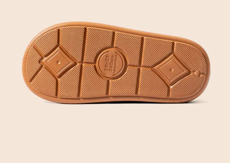Women Warm Fleece Lined Slippers Beige Winter — feature 15