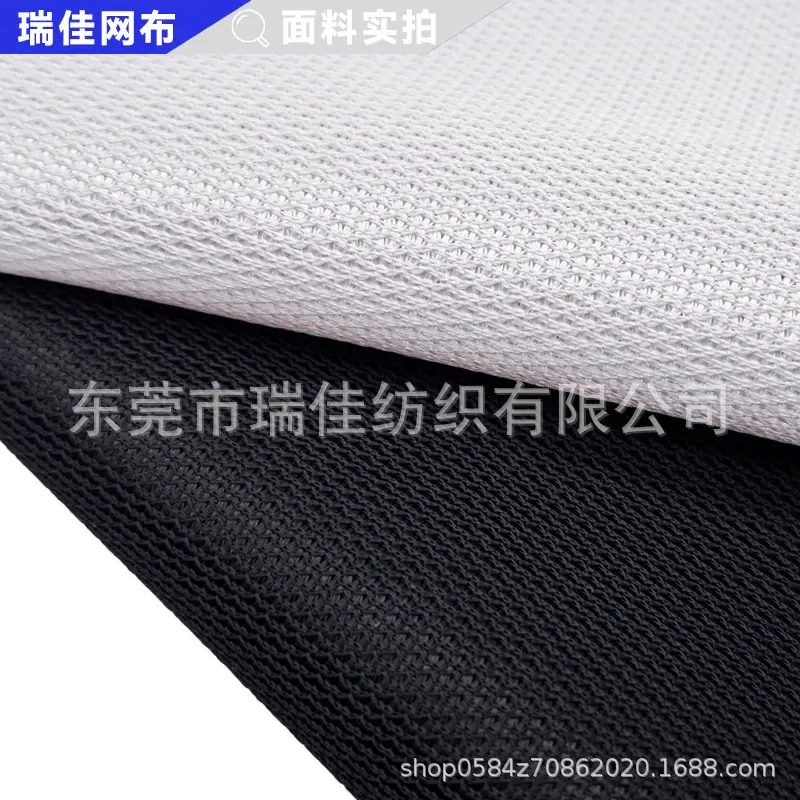 Black Polyester K230 Mesh Fabric for Car Sunshades & Strollers - Image 4