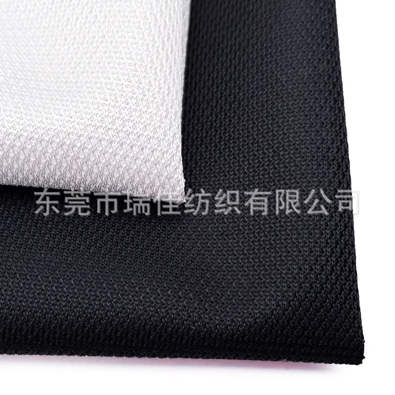 Black Polyester K230 Mesh Fabric for Car Sunshades & Strollers - Image 5