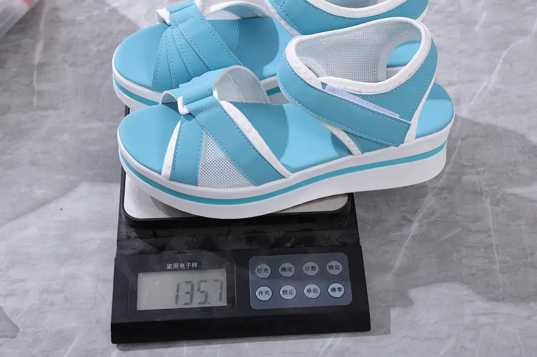 Summer New Women's Fish Mouth Cross Sandals Breathable Sports Style Foreign Trade Large Size Women's Shoes Thick-Soled Sandals for Women — feature 17