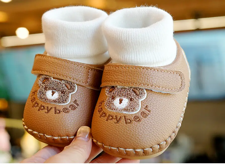 Baby Shoes Soft Sole Non-Slip 0-1Yr Cartoon Socks — feature 8