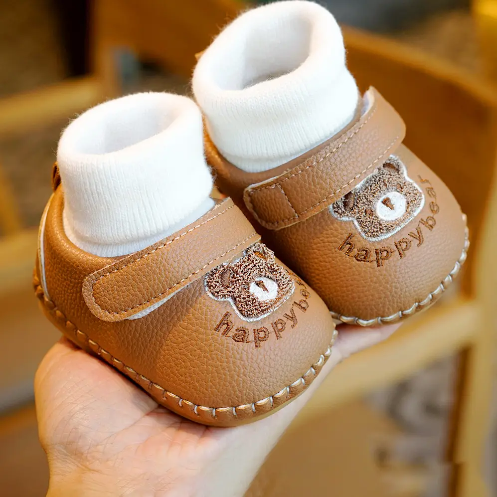 Baby Shoes Soft Sole Non-Slip 0-1Yr Cartoon Socks