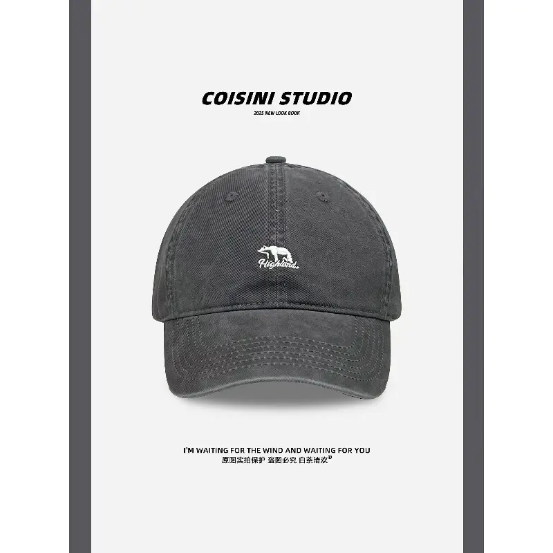 2025 Polar Bear Cap Women Men Oversized Deep Brim - Image 14