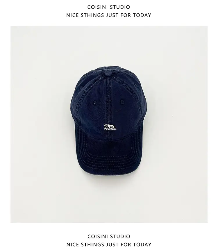 2025 Polar Bear Cap Women Men Oversized Deep Brim — feature 8
