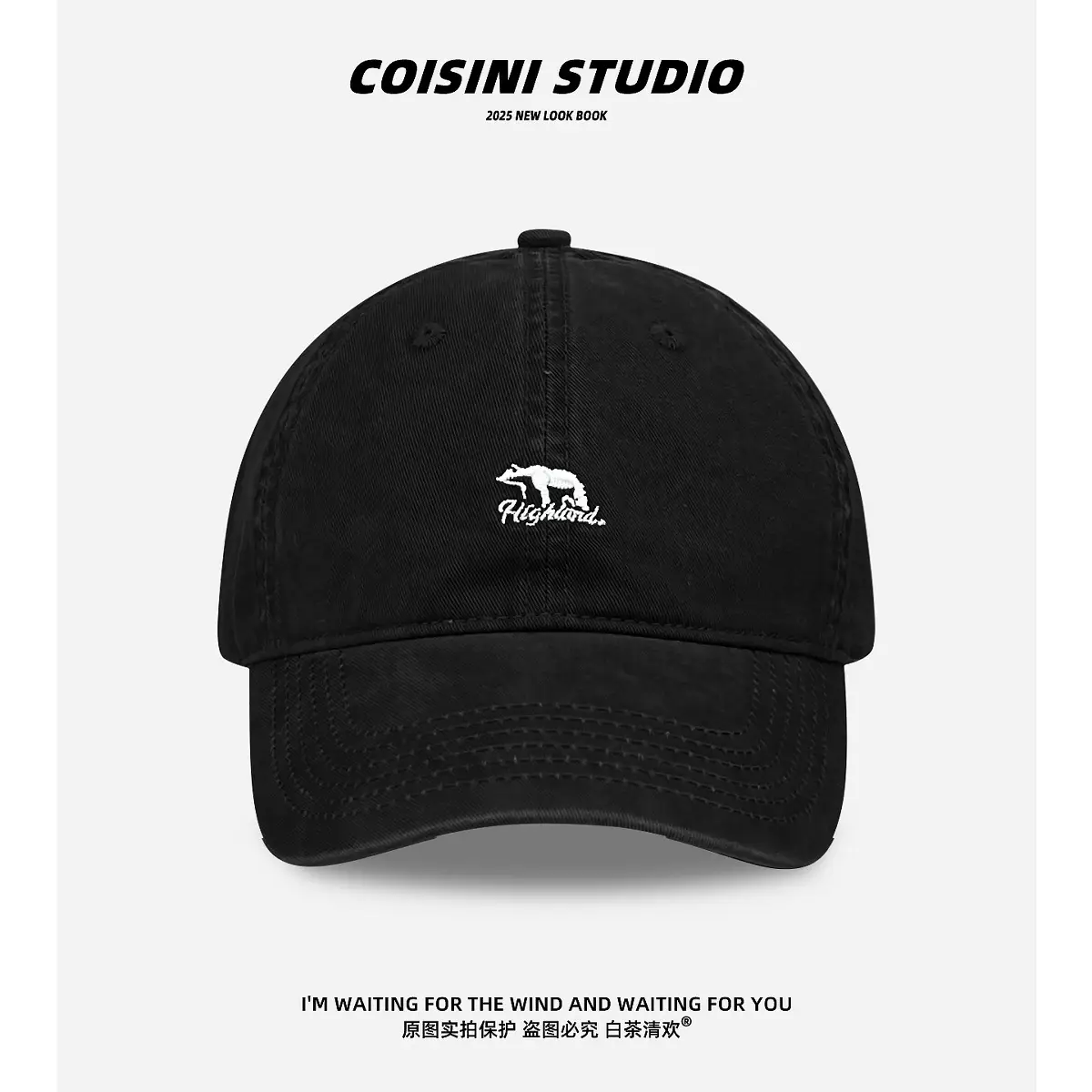 2025 Polar Bear Cap Women Men Oversized Deep Brim - Image 9