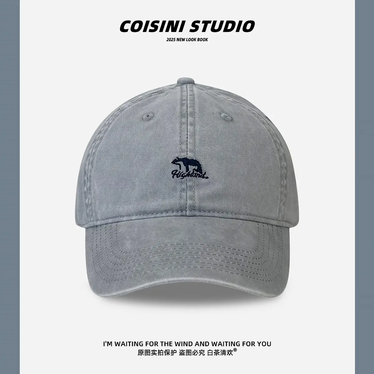 2025 Polar Bear Cap Women Men Oversized Deep Brim - Image 8