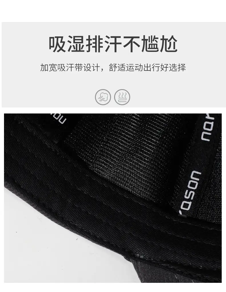 Navy Blue Baseball Cap for Men Middle Age Elderly — feature 3