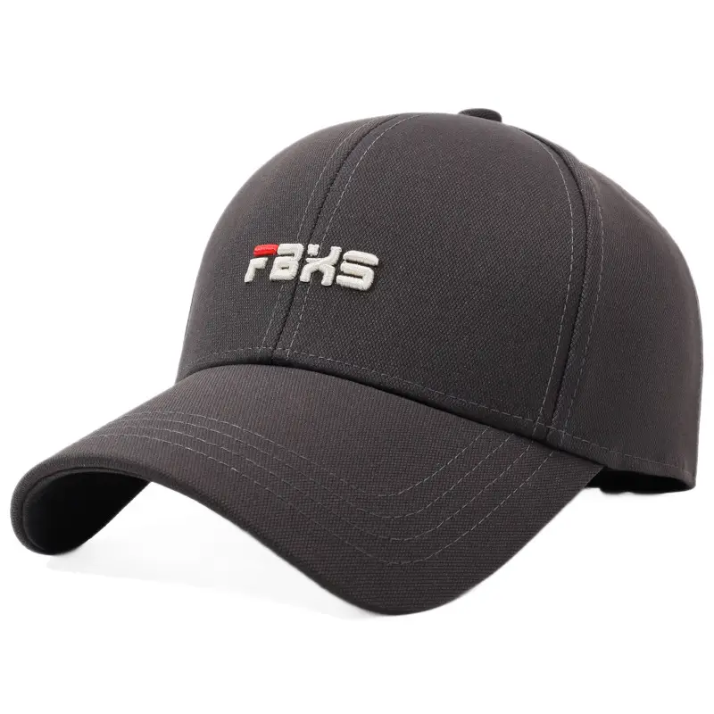 Brown Embroidered Baseball Cap Unisex Casual Sunshade - Image 12