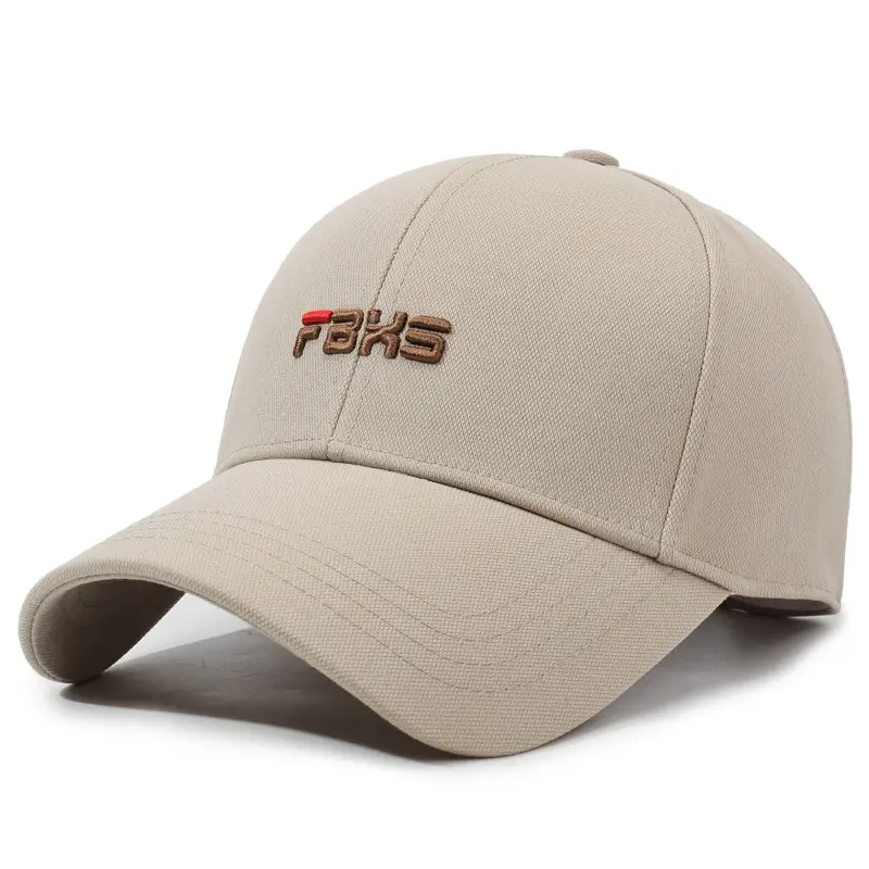 Brown Embroidered Baseball Cap Unisex Casual Sunshade - Image 7