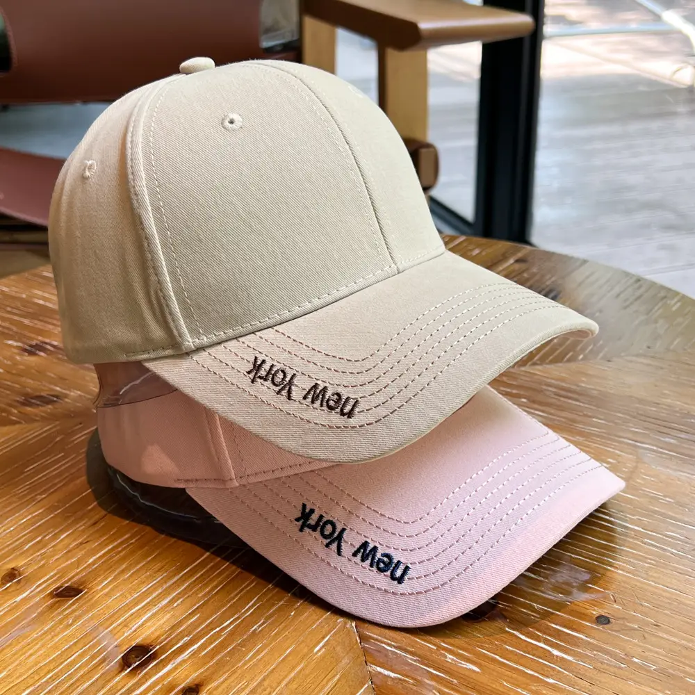 Men's Navy Blue Baseball Cap with Wide Brim & "MY" Logo - Image 11