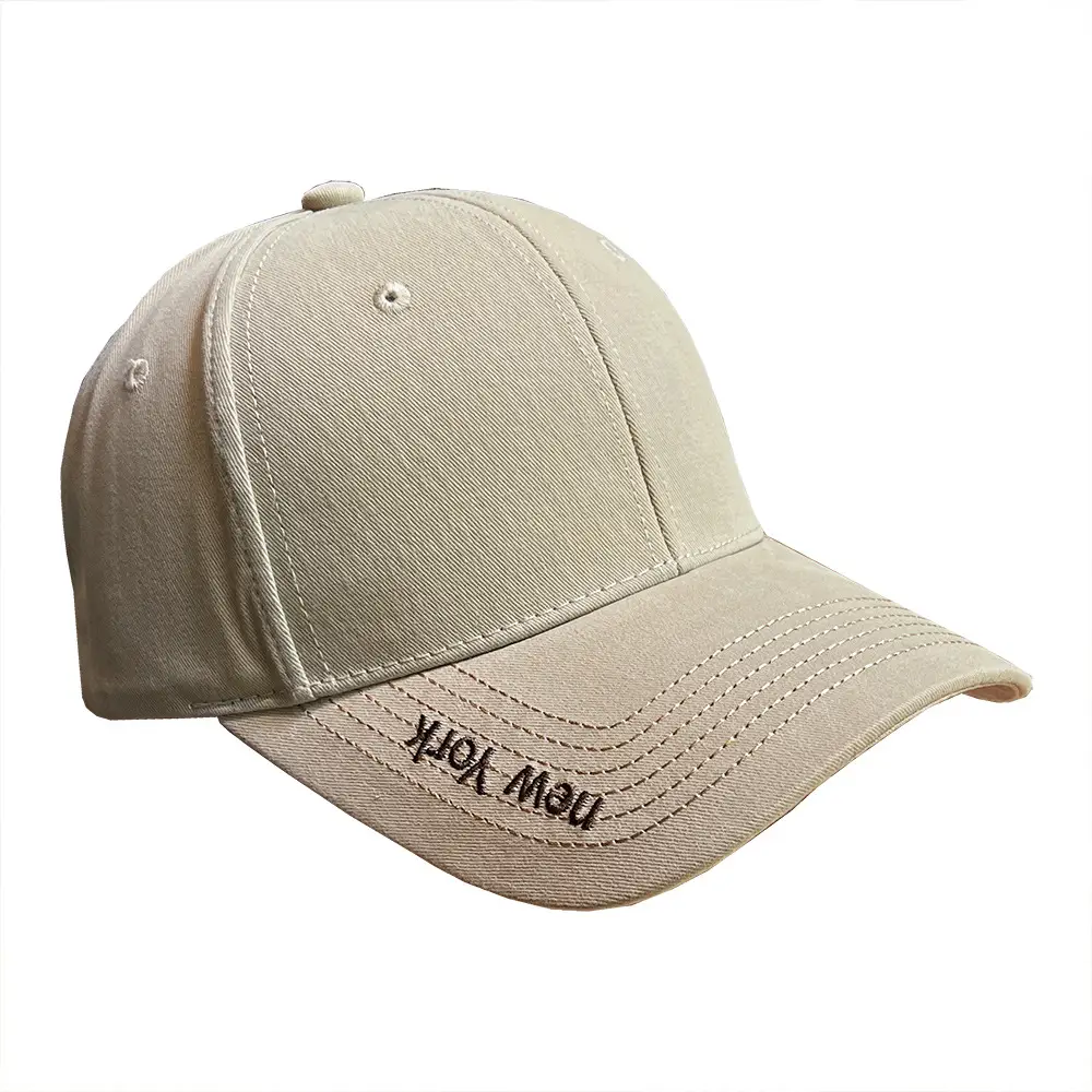 Men's Navy Blue Baseball Cap with Wide Brim & "MY" Logo - Image 13