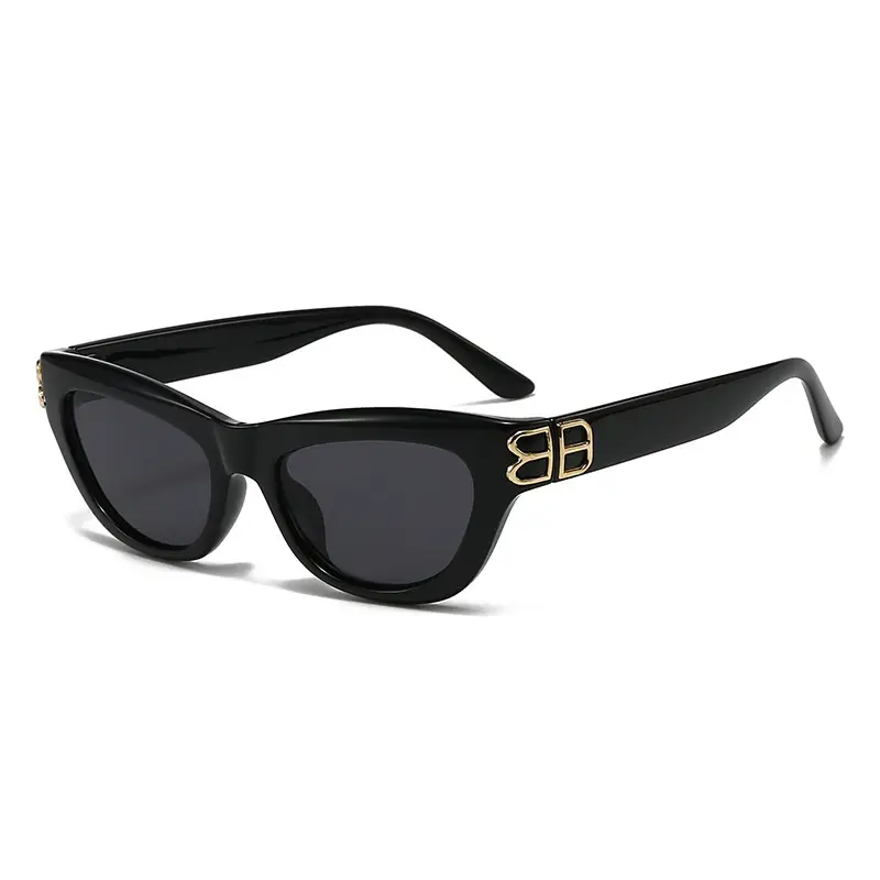 Triangular Cat-Eye Sunglasses for Women Square Round Face