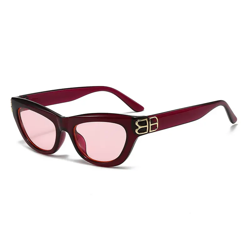 Triangular Cat-Eye Sunglasses for Women Square Round Face - Image 5