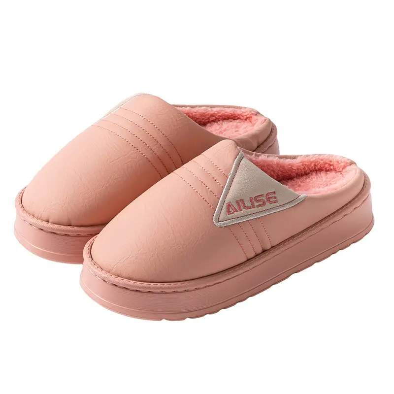 Women Waterproof Cotton Slippers Autumn Winter 2025 - Image 9