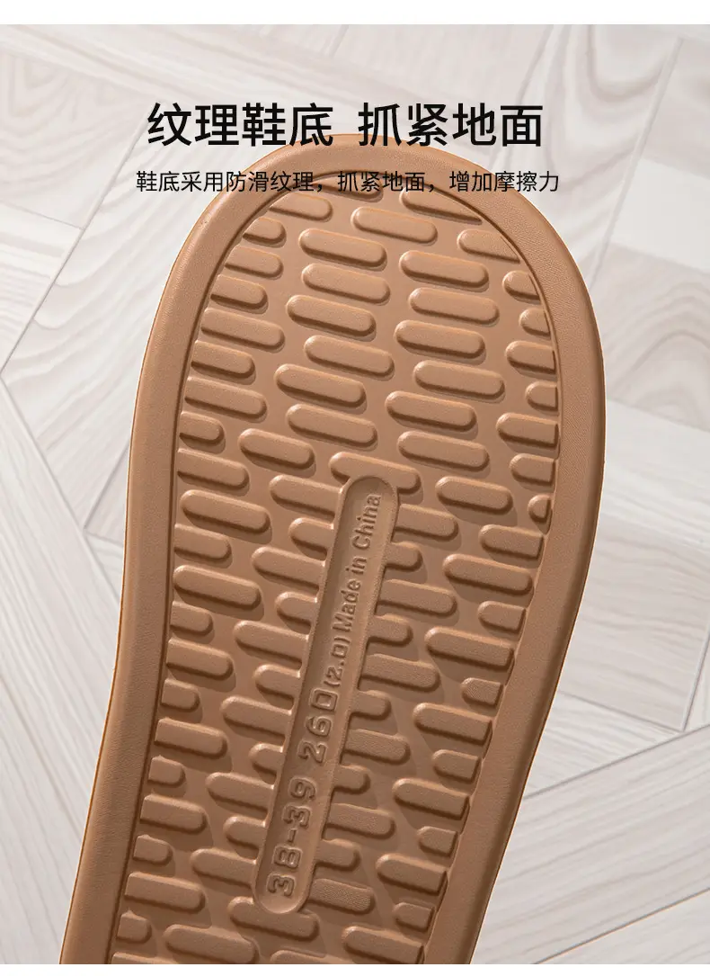 Women's Bow Style Fleece Lined Slippers Brown Winter — feature 11