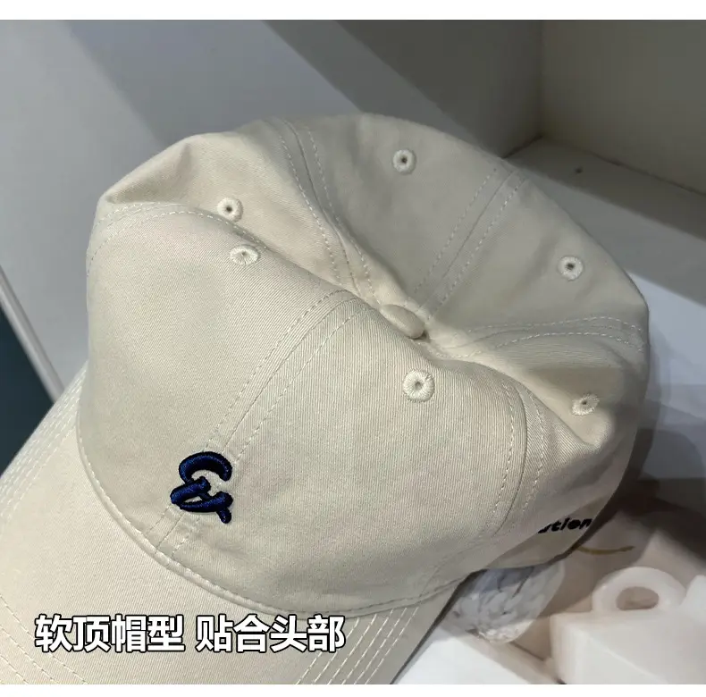 Women Letter Embroidered Baseball Cap Red — feature 9
