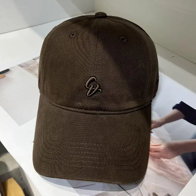 Women Letter Embroidered Baseball Cap Red - Image 4