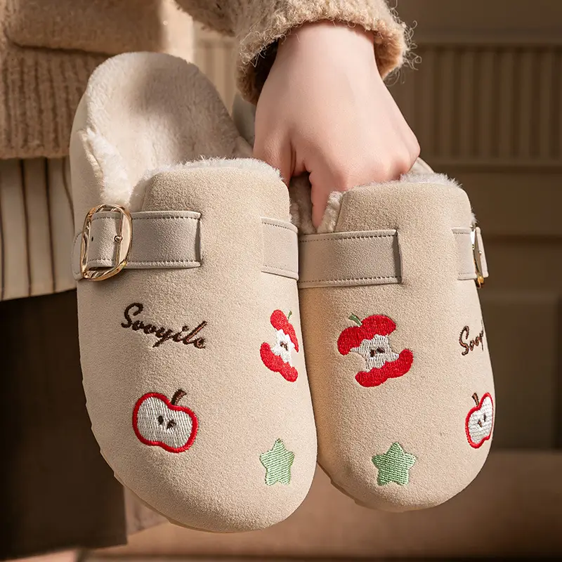 Fashion Versatile Non-Slip Flat Women's Closed-Toe Slippers Summer Retro Cartoon Outdoor Comfortable Casual Trendy Slippers — feature 3