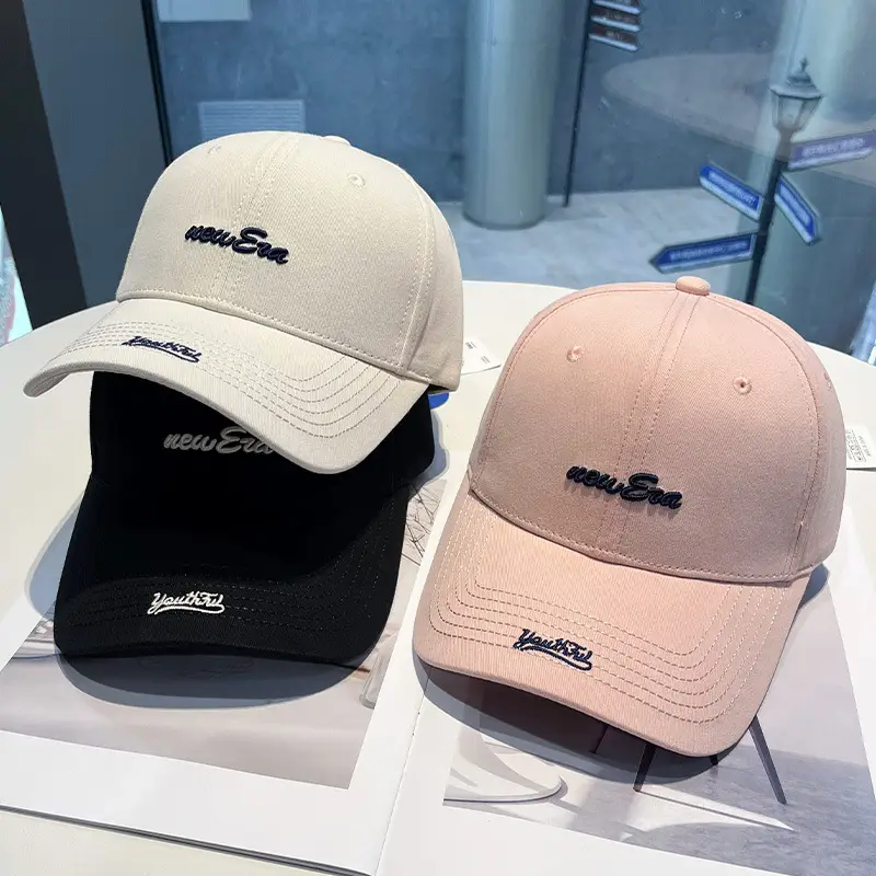 Women Korean Style Baseball Cap Navy Blue 2025 - Image 9