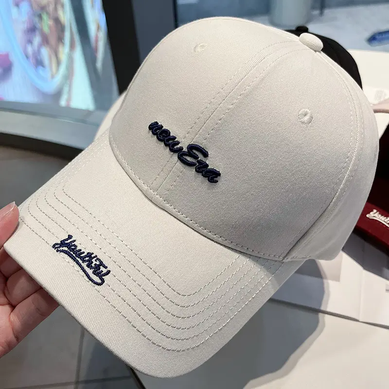 Women Korean Style Baseball Cap Navy Blue 2025 - Image 12