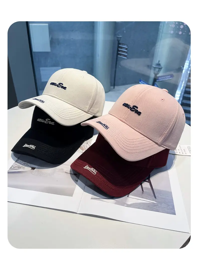 Women Korean Style Baseball Cap Navy Blue 2025 — feature 4