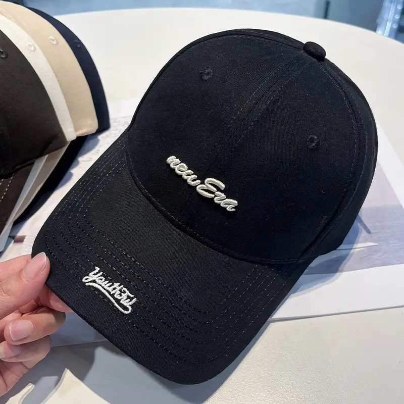 Women Korean Style Baseball Cap Navy Blue 2025 - Image 3