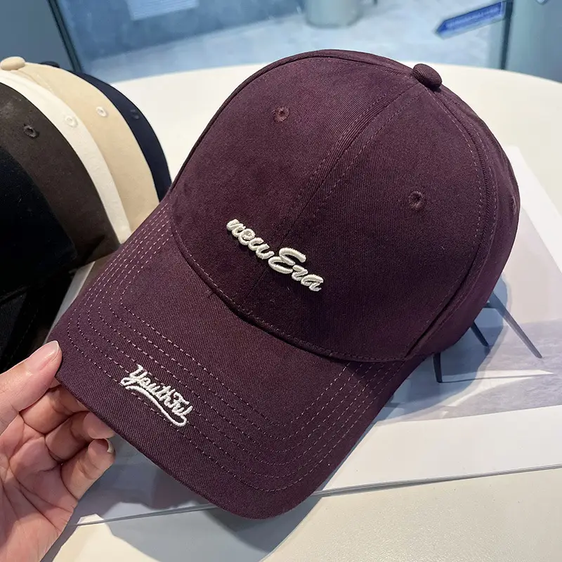 Women Korean Style Baseball Cap Navy Blue 2025 - Image 7