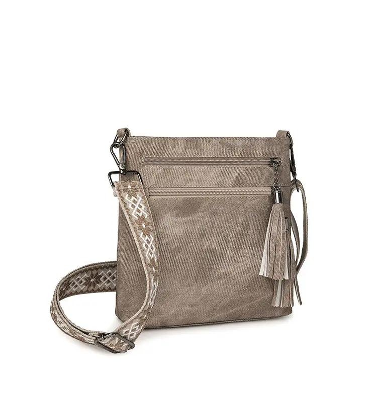 Women Retro Tassel Shoulder Bag Olive Green 2025 — feature 28