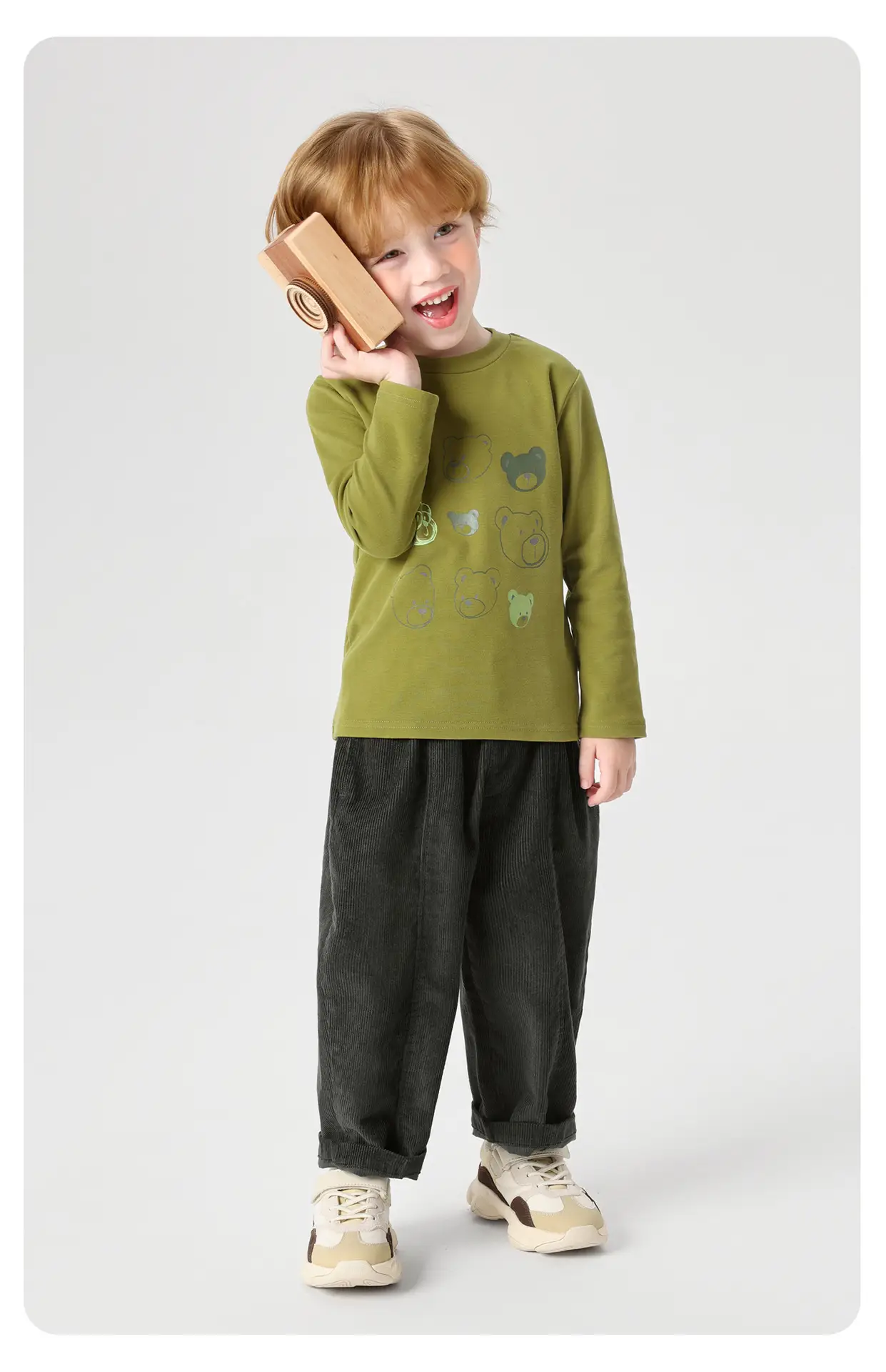 Kids Long Sleeve T-Shirt Set Spring Outfit 2026 — feature 20